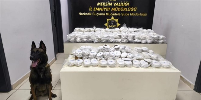 Mersin'de uyu�turucu operasyonu: 3 kilo 490 gram kokain ele
