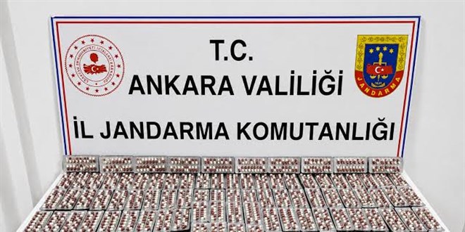 Kahramankazan'da uyu�turucu operasyonu: 200 bin sentetik ecza ele ge�irildi - Son Dakika Haber
