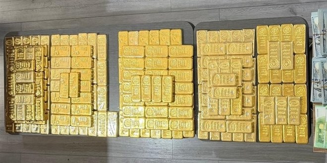 'Alihan Kuri� su� �rg�t�' soru�turmas�nda 200 kilogram alt�n ele ge�irildi