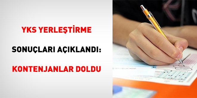 YKS yerle�tirme sonu�lar� a��kland� - Son Dakika Haber