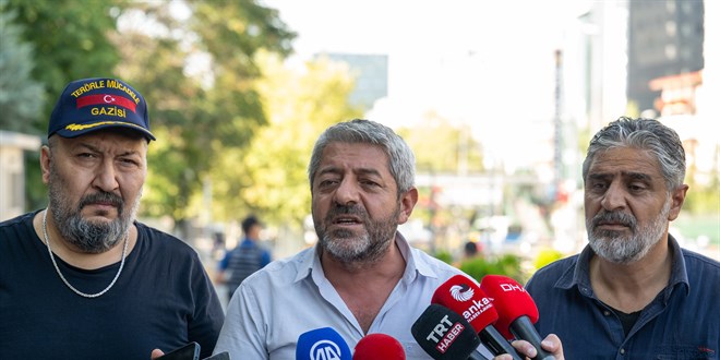 Bakan �ift�i, Er �ehit Aileleri ve Er Gaziler Platformu temsilcilerini kabul etti