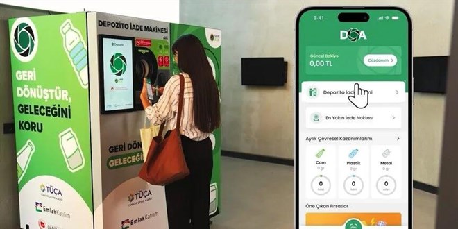 T�rkiye geneline 50 bin Depozito �ade Noktas� kurulacak