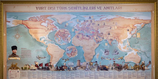 MSB'den tarihi �al��ma: 48 �lkedeki �ehitli�e tek t�kla eri�ilebilecek - Son Dakika Haber