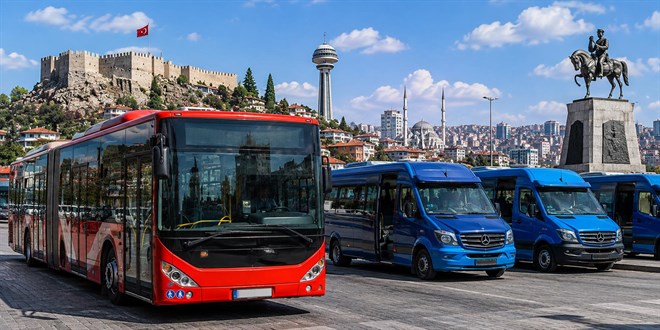 Ankara'da EGO'nun ard�ndan dolmu� �cretlerine de zam geldi - Son Dakika Haber