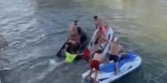 Köprünün ayağına çarpan jetskideki 1 kişi öldü, 1 kişi yaralandı