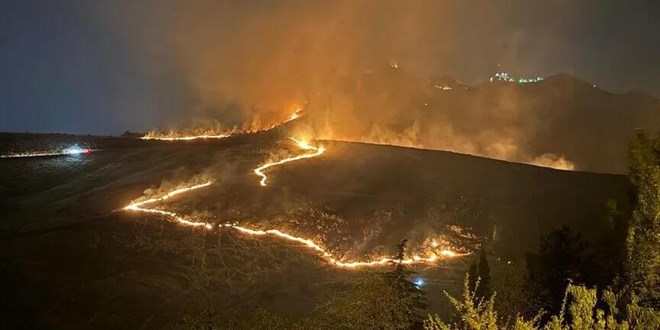 Başkentte bir günde 140 yangın çıktı