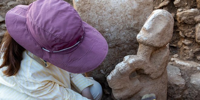 Karahantepe'de 11 bin y�ll�k kompozit heykel bulundu - Son Dakika Haber