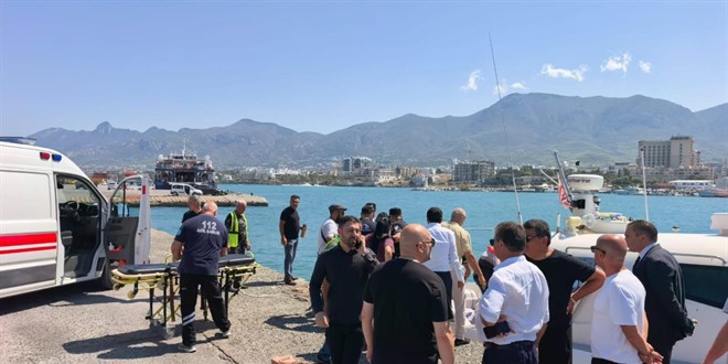 Girne a��klar�nda batan gemiye ili�kin 8 ki�i g�zalt�na al�nd� - Son Dakika Haber