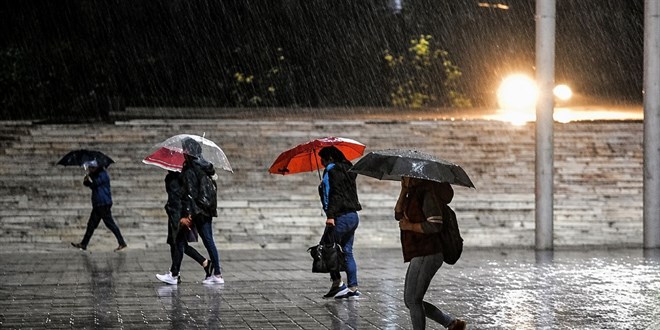 Meteoroloji alarm verdi: Kuvvetli ya��� bu illeri vuracak