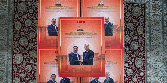 T�rkiye-K�rg�zistan ili�kileri kitapla�t�r�ld� - Son Dakika Haber