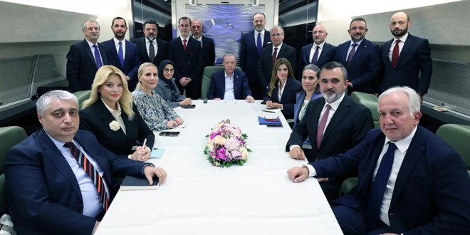 Erdo�an: T�rkiye'nin kimsenin topra��nda g�z� yok, kimseye de haklar�n� �i�netmez - Son Dakika Haber