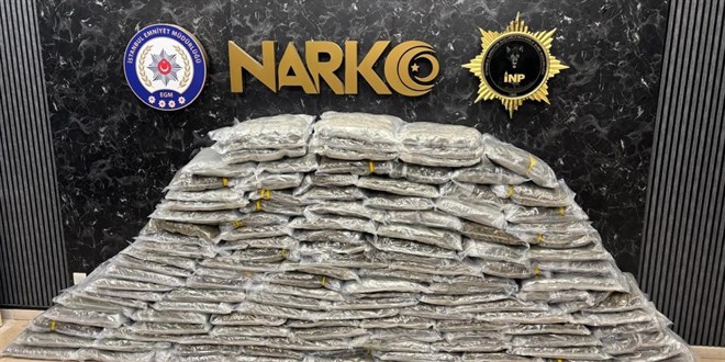 �stanbul'da 143 kilogram uyu�turucu ele ge�irildi - Son Dakika Haber