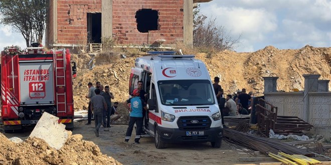 Ba�ak�ehir'de in�aat alan�nda toprak kaymas�: 1 i��i g���k alt�nda - Son Dakika Haber