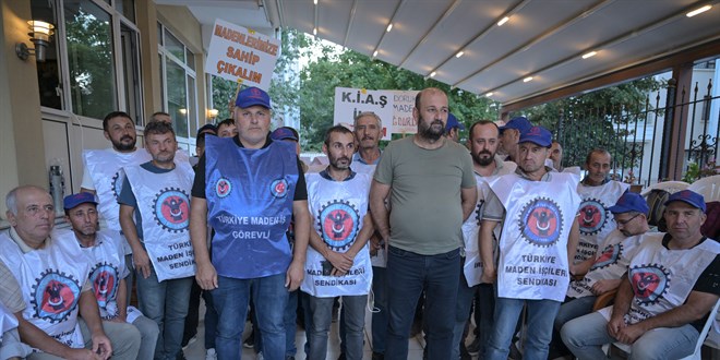 Ankara'da eylem yapan maden i��ilerinden 400'�n�n tazminat� �dendi - Son Dakika Haber