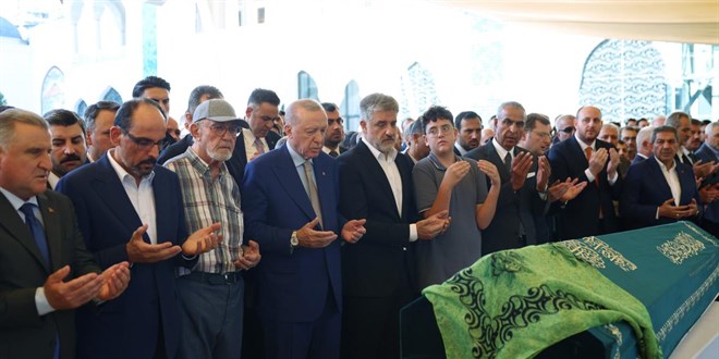 Erdo�an, AK Parti �anl�urfa Milletvekili �nen'in k�z�n�n cenaze t�renine kat�ld� - Son Dakika Haber