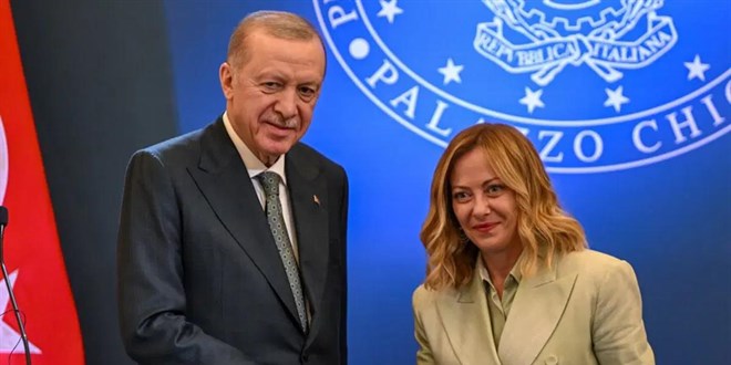 Erdo�an'dan, �talya Ba�bakan� Meloni'ye tebrik mesaj�