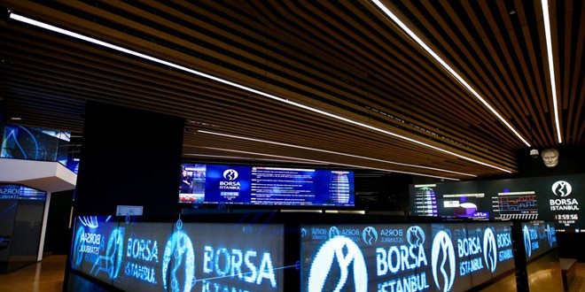 Borsa g�ne 14.381,24 puandan ba�lad�