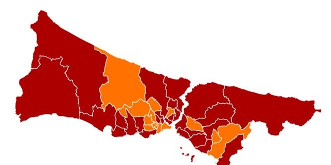 �stanbul'da belediye dengeleri de�i�iyor: AK Parti 20, CHP 17 - Son Dakika Haber