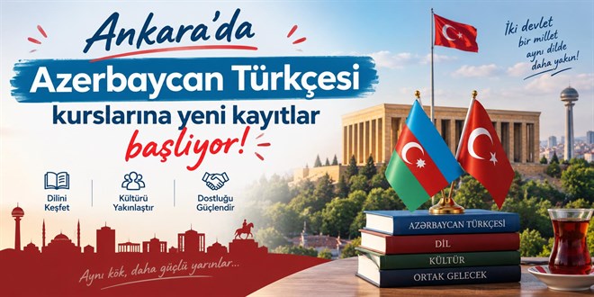 Ankara'da Azerbaycan T�rk�esi kurslar�na yeni kay�tlar ba�lad�
