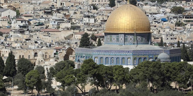 Filistin topraklar�n� gasbeden 480 �srailli, Mescid-i Aksa'ya bask�n d�zenledi