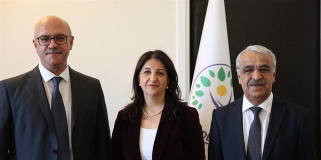 DEM Parti �mral� Heyeti, Abdullah �calan ile g�r��t� - Son Dakika Haber