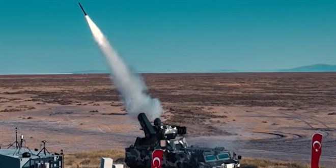ROKETSAN SUNGUR, BUR�'tan ate�lendi - Son Dakika Haber