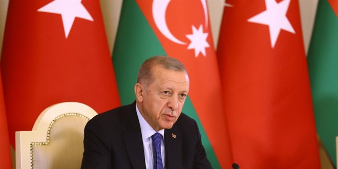 Cumhurba�kan� Erdo�an, Bak�'n�n d��man i�galinden kurtulu�unu kutlad� - Son Dakika Haber