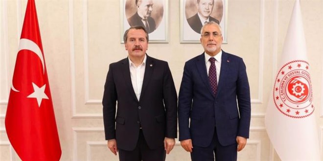 Memur-Sen'den Bakan I��khan'a ziyaret: Memur ve emeklilerin talepleri masada - Son Dakika Haber