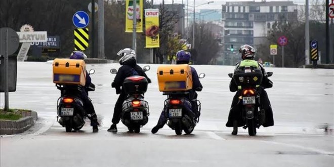 �ift teker kazalar�nda motokuryeler lider!