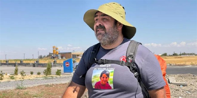 Narin'in babas� Arif G�ran Ankara'ya y�r�y��e ba�lad� - Son Dakika Haber