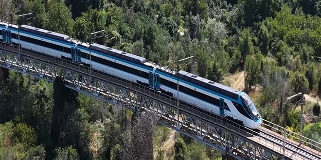 Milli H�zl� Tren'de seri �retim ba�lad�: �kinci setin �retimi ba�lad�