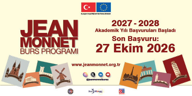 Jean Monnet Burs Program� 2027-2028 Akademik Y�l� Ba�vurular� Ba�lad�! - Son Dakika Haber