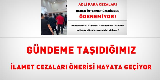 �lamat cezalar� �nerisi hayata ge�iyor - Son Dakika Haber