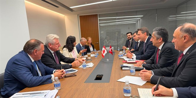 Bakan Bayraktar, Kanada D��i�leri Bakan� ve AtkinsRealis �st Y�neticisi ile g�r��t� - Son Dakika Haber