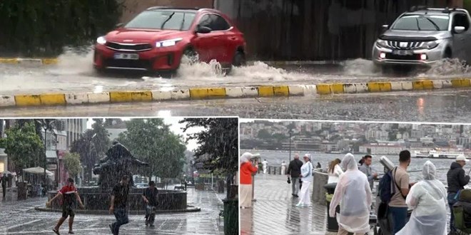 Ani s�cakl�k d����� ve �iddetli ya��� bekleniyor - Son Dakika Haber