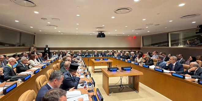 Bakan Fidan, "20 Maddelik Kapsaml� Bar�� Plan�'ndan Bir Y�l Sonra" konulu toplant�ya kat�ld� - Son Dakika Haber