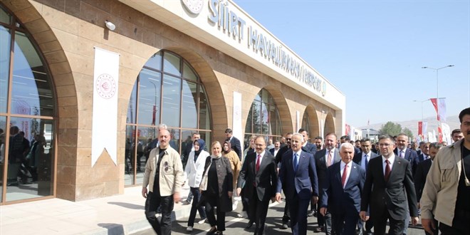 Siirt Havaliman� yenilendi: Yeni terminal binas� hizmete girdi - Son Dakika Haber