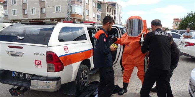 Karaman'da kar� koca �l� bulundu: Olayda kimyasal madde ��phesi - Son Dakika Haber
