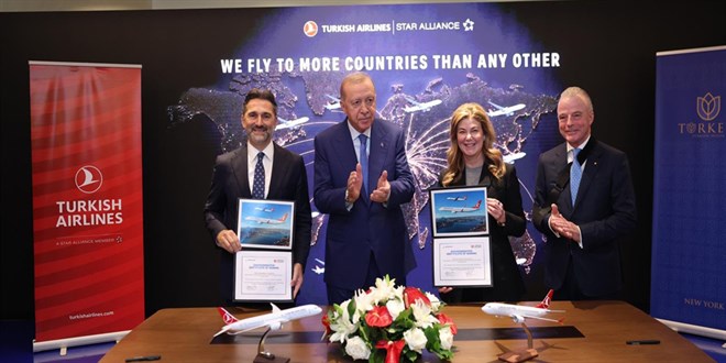 THY ile Boeing aras�nda 150 adet u�ak sipari�i anla�mas� imzaland� - Son Dakika Haber