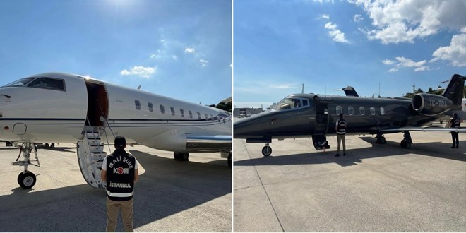 Fon soru�turmas�nda 2 �zel jet ve 1 l�ks yata el konuldu - Son Dakika Haber