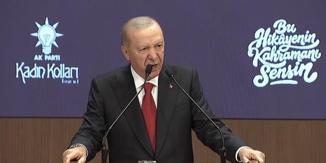 Erdo�an: Ak Parti'ye son 1,5 y�lda 700 bin yeni kad�n �ye kat�ld� - Son Dakika Haber
