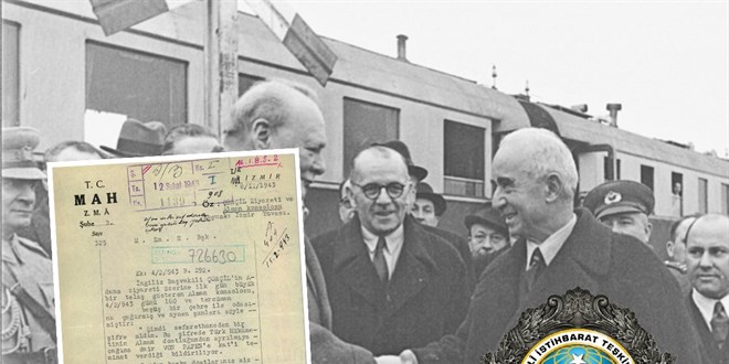 M�T, �n�n� ile Churchill'in g�r��mesine ili�kin tarihi belgeyi payla�t� - Son Dakika Haber