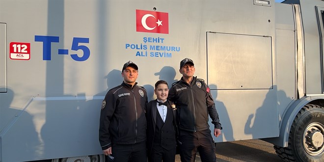 �ehit babas�n�n ad� verilen TOMA s�nnet arabas� oldu