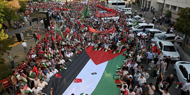 Ankara'da 'Gazze ��in �zg�r Filistin Y�r�y���' yap�lacak