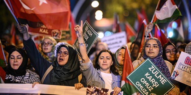 Ankara'da '�zg�r Filistin Y�r�y���' d�zenlendi - Son Dakika Haber