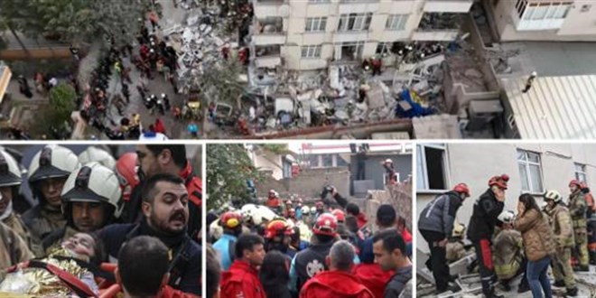 �stanbul'da deprem beklenirken binalar kendili�inden ��k�yor - Son Dakika Haber