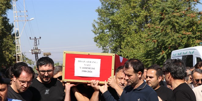 Vali Yard�mc�s� �hsan Ayranc� son yolculu�una u�urland�