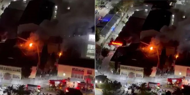 Kartal Ko�uyolu E�itim ve Ara�t�rma Hastanesi �at�s�nda yang�n - Son Dakika Haber