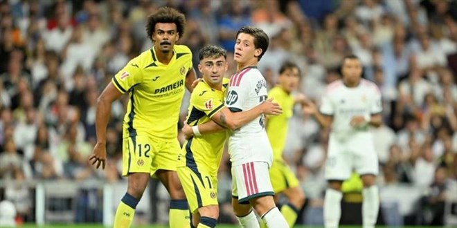 Real Madrid, Villarreal'i 1-0 ma�lup etti: Arda G�ler ilk 11'de ba�lad� - Son Dakika Haber