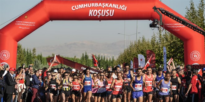 Cumhurba�kanl��� Yar� Maratonu tamamland� - Son Dakika Haber